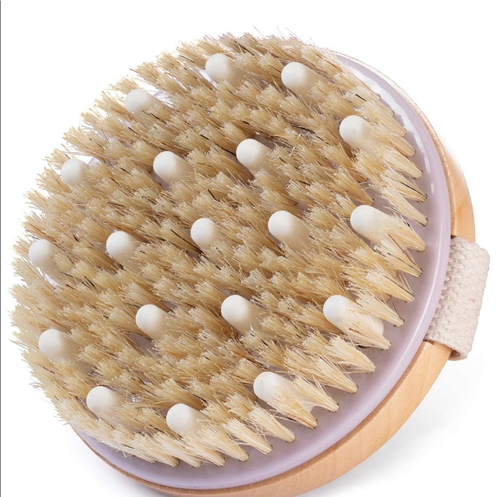 Dry body brush